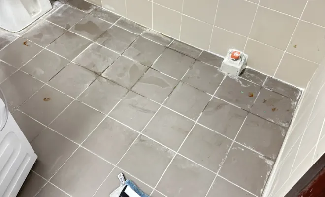 la pose de carrelage avec jointoiement professionnel,