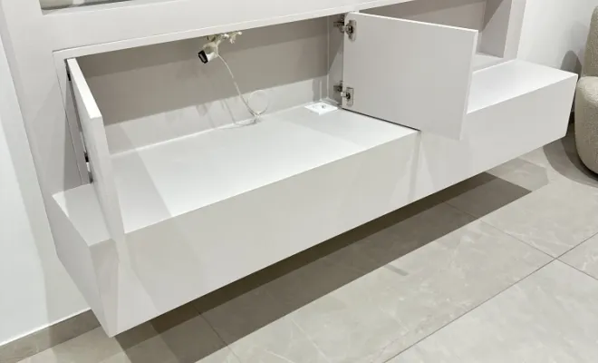 #rénovation et #Peinture Meuble Télévision    #Tassin_la_Demi _Lune ,  #DB Renovation